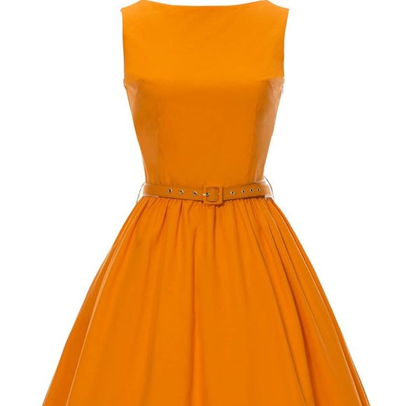 Dresses & Skirts - Ladies boat neck swing dress